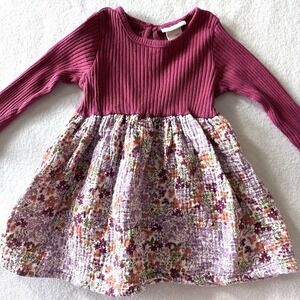 Laura Ashley Baby 18 Months Floral Gauze Stretch Keyhole‎ Pretty